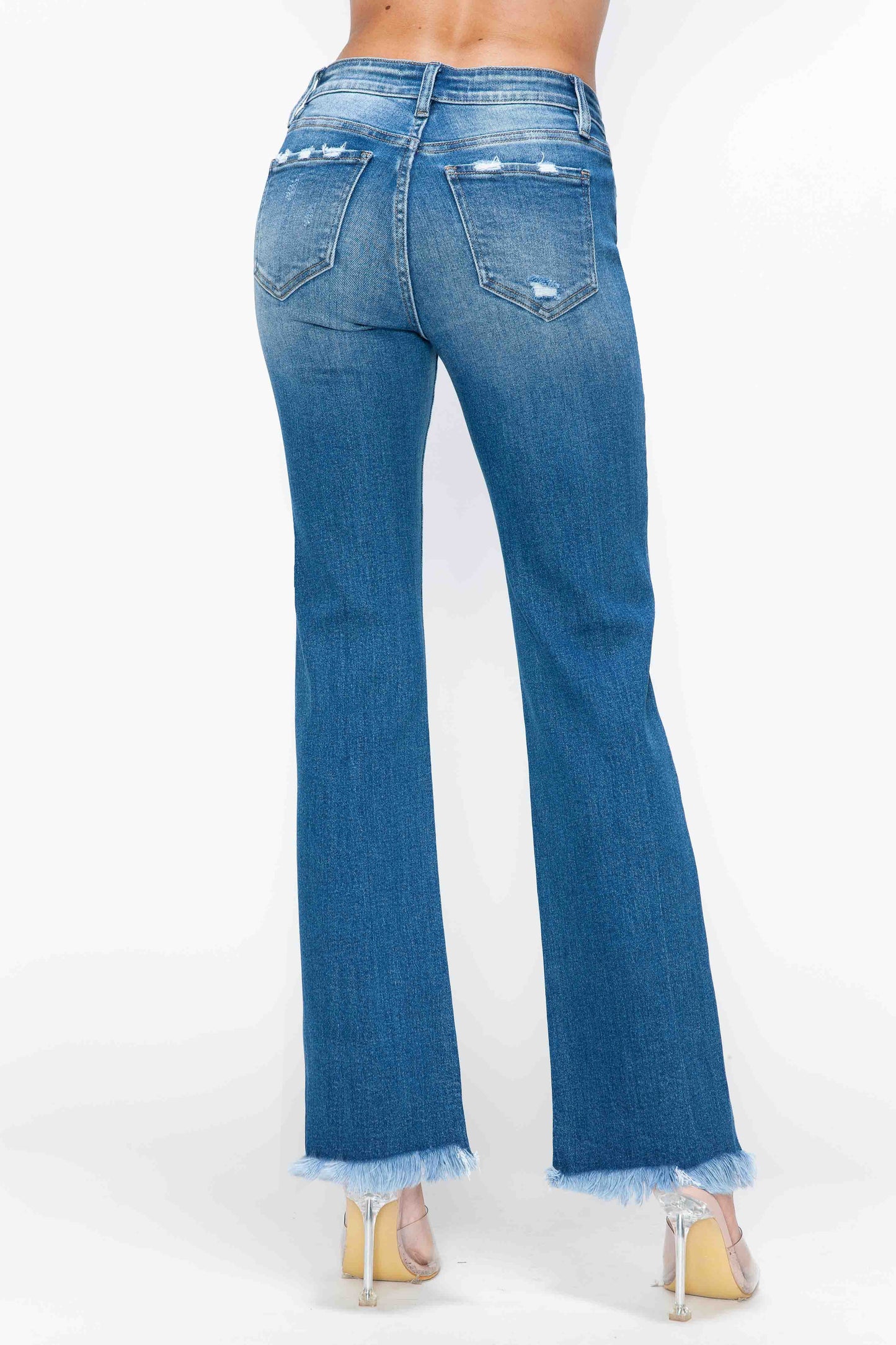 mid rise relaxed straight leg jean bytos