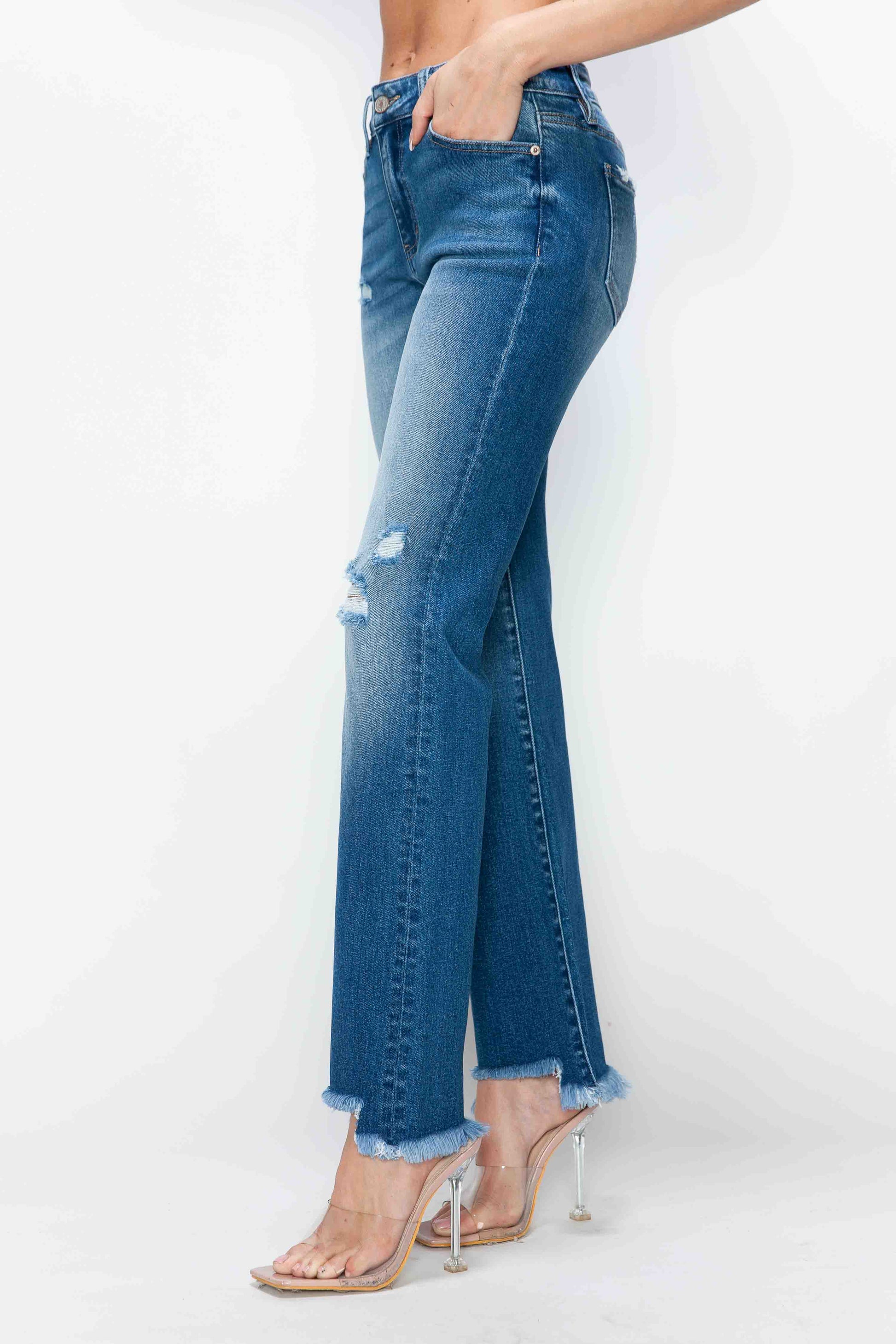 MID RISE RELAXED STRAIGHT LEG JEAN bytos
