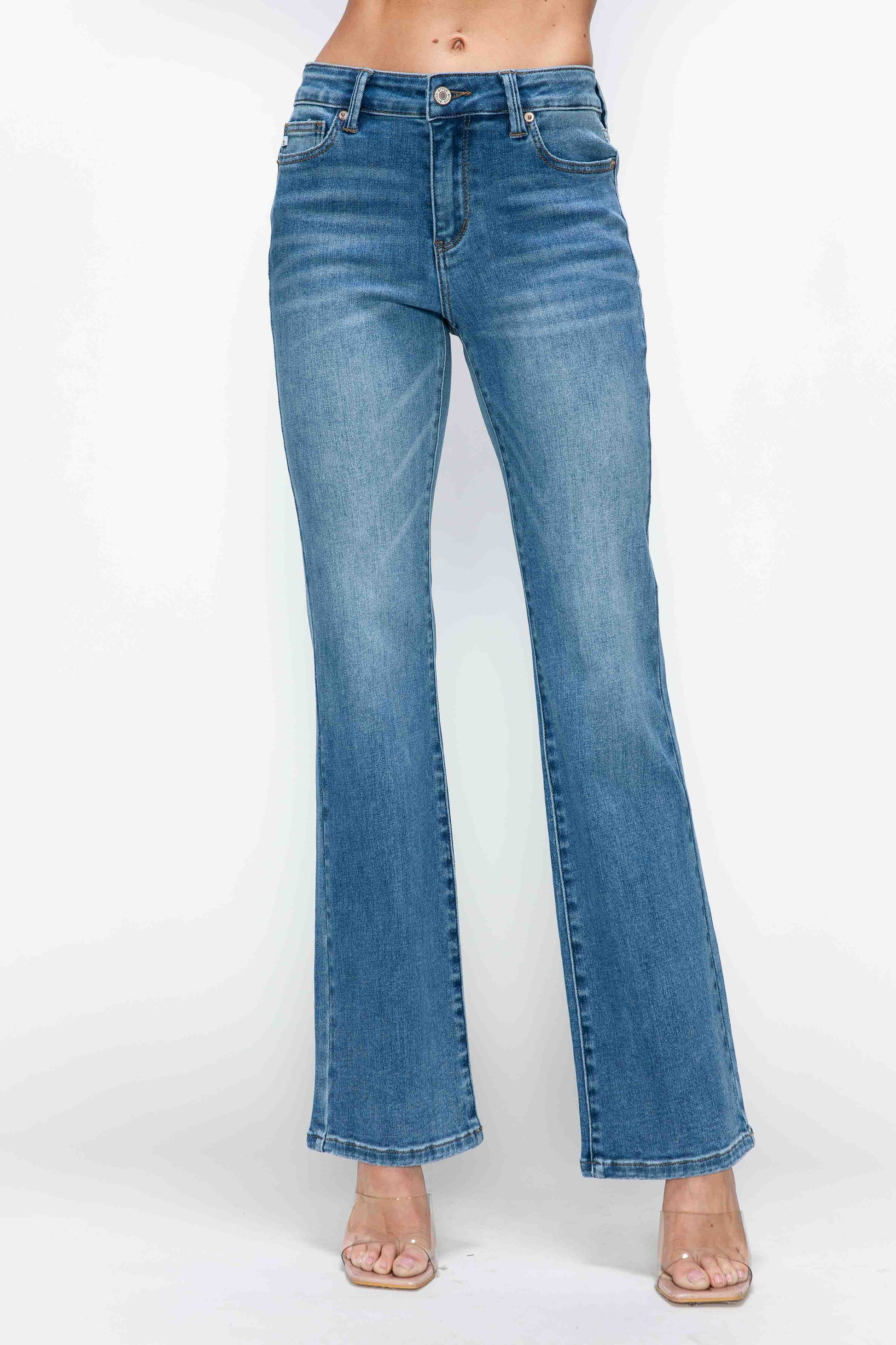 MID RISE FLARE LEG bytos