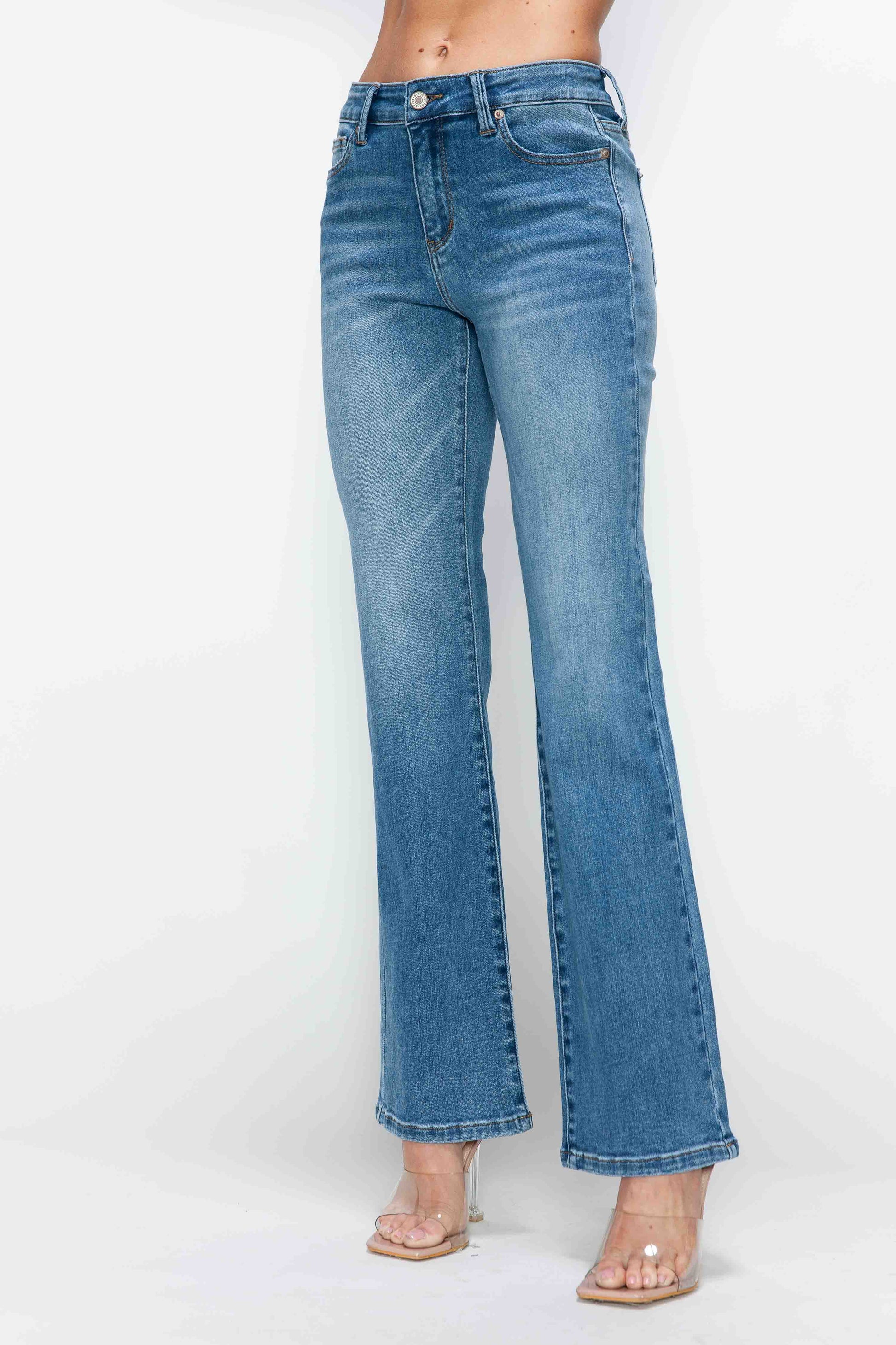 MID RISE FLARE LEG bytos