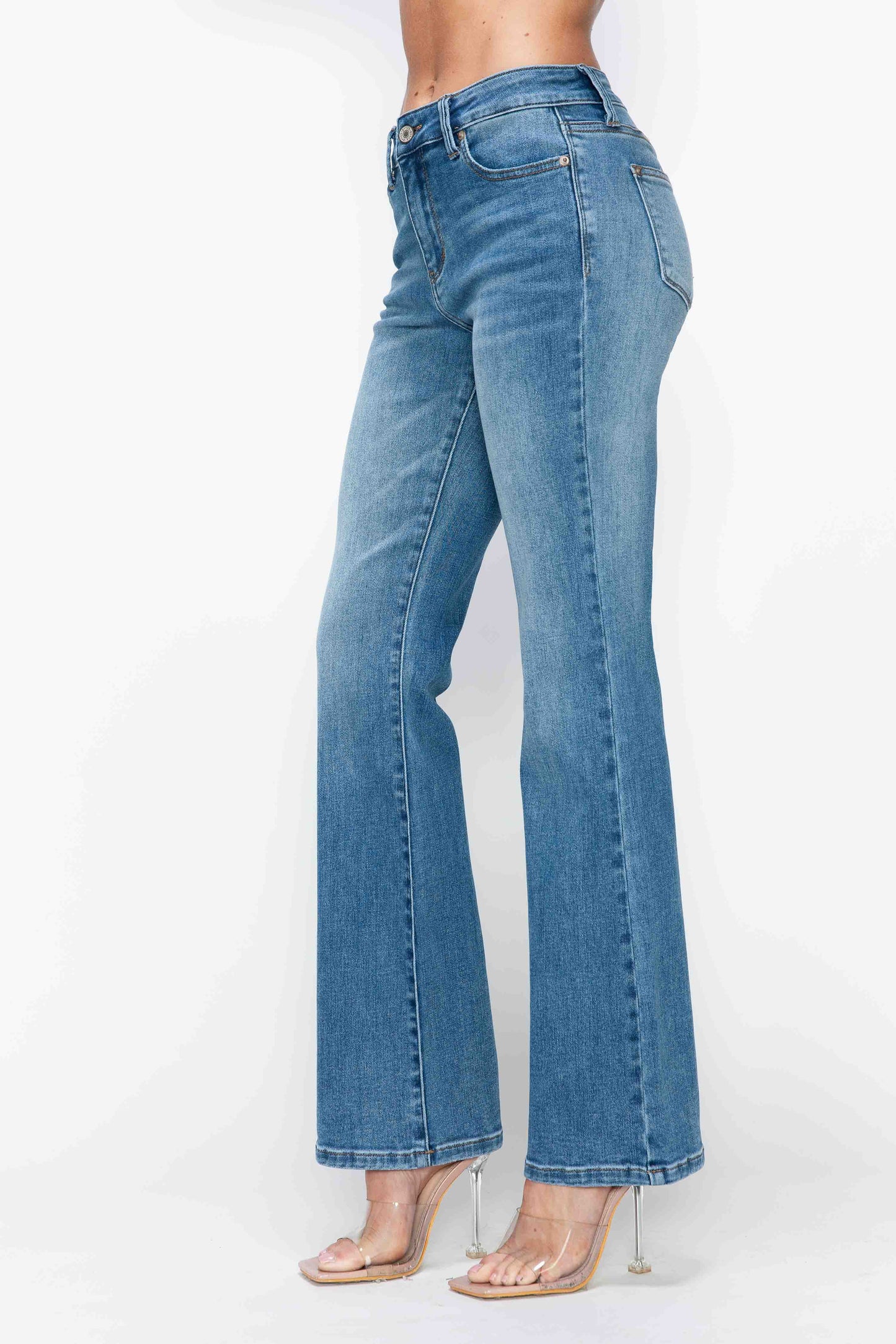 mid rise flare leg bytos
