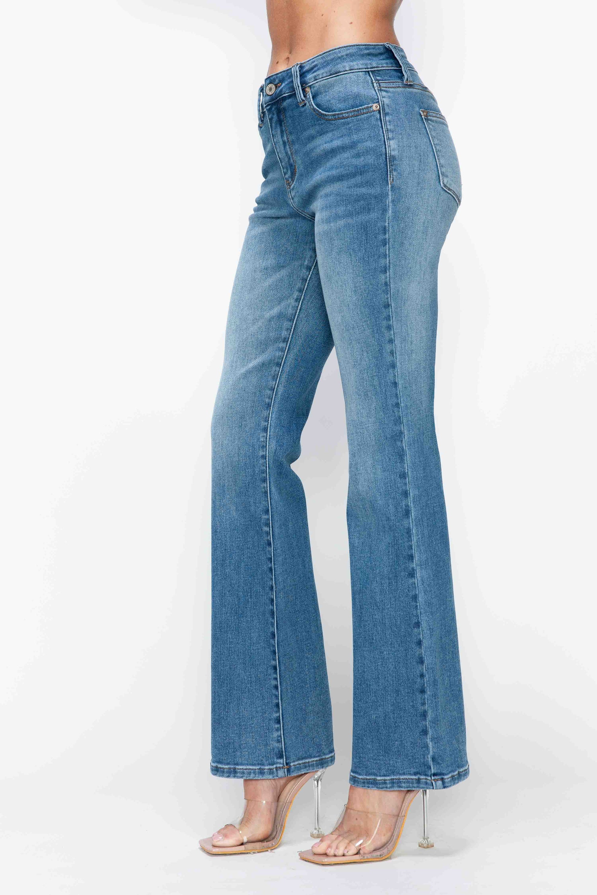 MID RISE FLARE LEG bytos