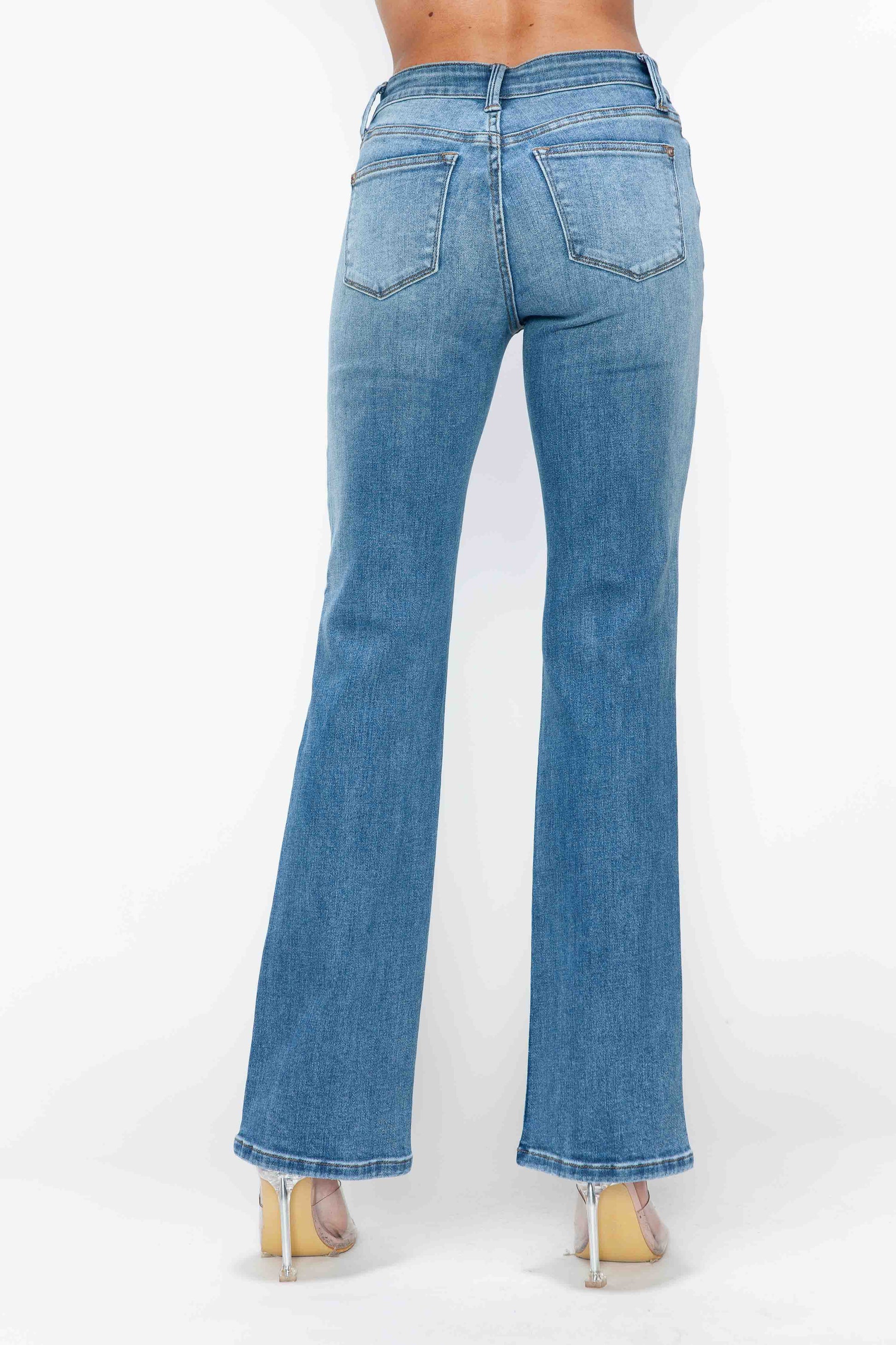 MID RISE FLARE LEG bytos