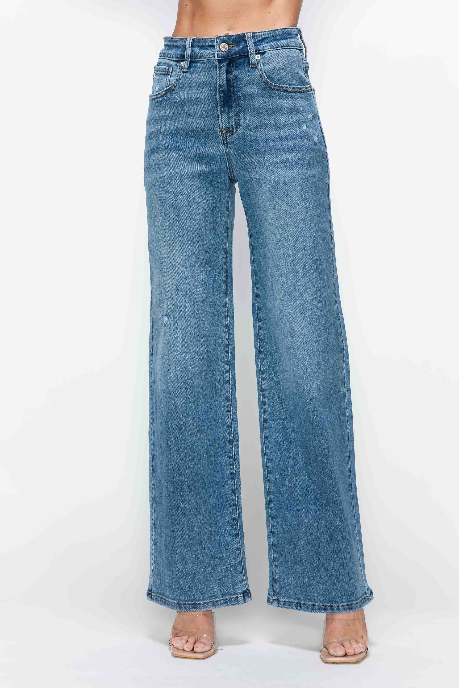 HIGH RISE WIDE LEG JEAN bytos