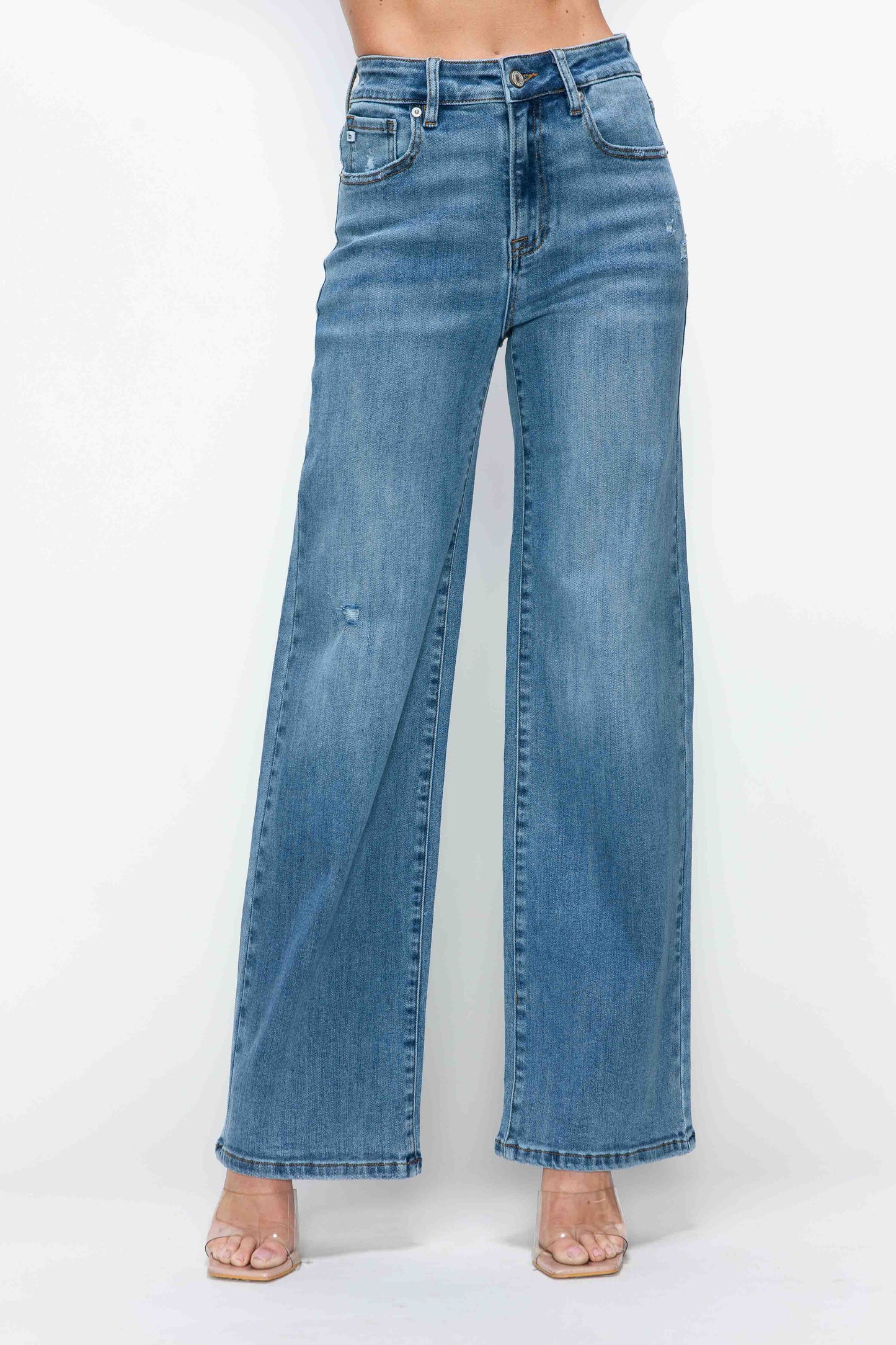 high rise wide leg jean bytos